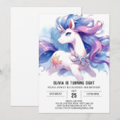 Boerderij Printable Horse Birthday Kaart (Voorkant / Achterkant)