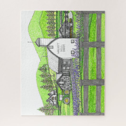 Boerderij Puzzle Legpuzzel (Verticaal)