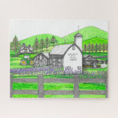 Boerderij Puzzle Legpuzzel (Horizontaal)