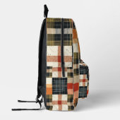 Boerderij Quiltpatroon Bedrukte Rugzak (Links)