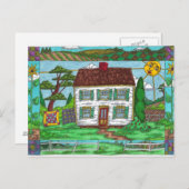 Boerderij Quilts Briefkaarten (Voorkant / Achterkant)