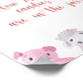 Boerderij - Raad hoeveel snoepjes Poster (Hoek)