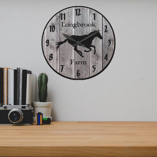 Boerderij Ranch of Stable Name Custom Barnwood Sty Grote Klok