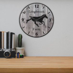 Boerderij Ranch of Stal Naam 2 Aangepaste Stijl va Grote Klok