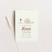 Boerderij Ranch Tractor Verjaardagsfeest Uitnodige Kaart