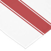 Boerderij Red Grain Sack Gestreepte Tafelloper (Hoek)