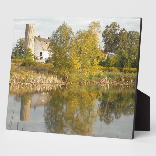 Boerderij reflectie fotoplaat (Zijkant)