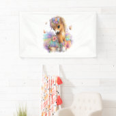 Boerderij regenboog zomer spandoek (Insitu)