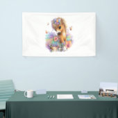 Boerderij regenboog zomer spandoek (Beurs)