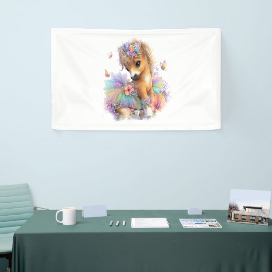 Boerderij regenboog zomer spandoek (Beurs)