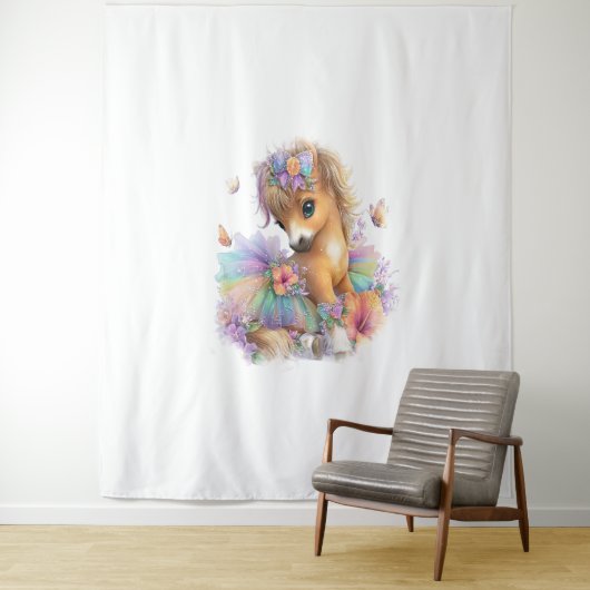 Boerderij regenboog zomer wandkleed (In situ)