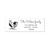 Boerderij | Retouradres Rubberen stempel (Design)