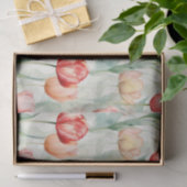 Boerderij Rode Gele Tulp Bloemen Tissuepapier (Geschenk)