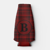BOERDERIJ RODE GINGHAM GERUITTE PLAID FLESJESKOELER (Voorkant)