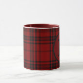 BOERDERIJ RODE GINGHAM GERUITTE PLAID MOK (Midden)