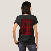 BOERDERIJ RODE GINGHAM KARRONKERSRUIT T-Shirt (Achterkant volledig)
