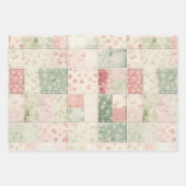 Boerderij Rood Geel Tulpenbloemen Verjaardag Inpakpapier Vel (Voorkant 3)