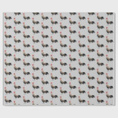 Boerderij Rooster Cadeaupapier (Vlak)