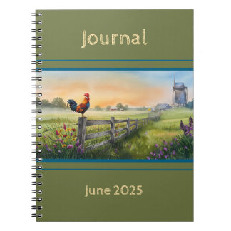 Boerderij Rooster Journal Notitieboek