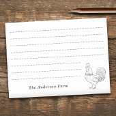 Boerderij Rooster Post-it® Notes