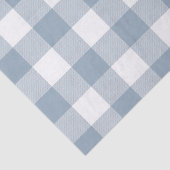 Boerderij Rustiek Blauw Grijs Buffalo Plaid Vierka Tissuepapier (Detail)
