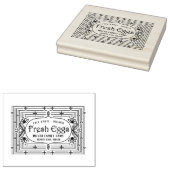 Boerderij Rustiek | Ei Kartonnen Stempel (Gestempeld)