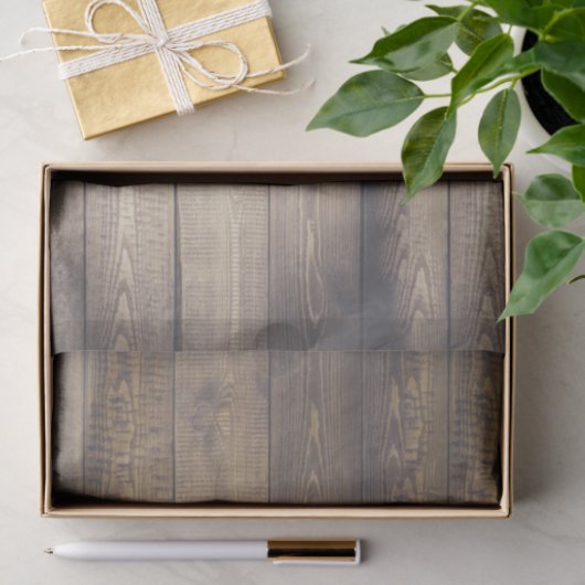 Boerderij Rustieke Country Barn Wood Planks Tissuepapier (Geschenk)