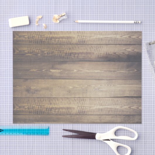 Boerderij Rustieke Country Barn Wood Planks Tissuepapier (Craft)