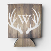 Boerderij Rustieke schuur Hout & Herten Antlers Blikjeskoeler (Voorkant)