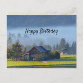 Boerderij Scene 3 Birthday Briefkaart (Voorkant)