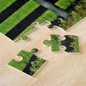 Boerderij Schilderachtig puzzel voor volwassenen Legpuzzel (Zijkant)