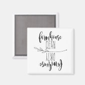 Boerderij Schoon/Vuile Vaatwasser Magneet (Voorkant / Achterkant)