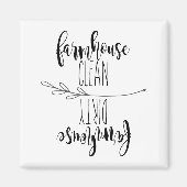 Boerderij Schoon/Vuile Vaatwasser Magneet (Voorkant)