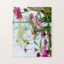 Boerderij Schuur Bloemen Zomer Tuin Fun Legpuzzel