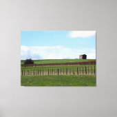 boerderij schuur canvas afdruk (Voorkant)