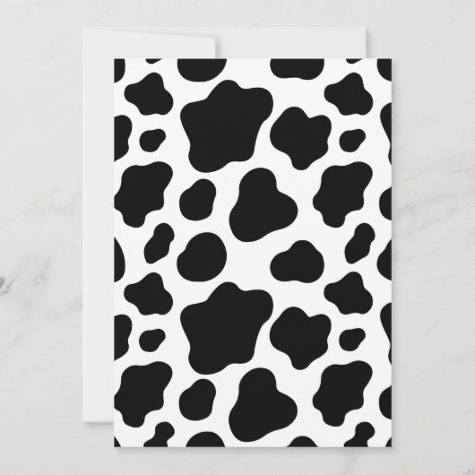 Boerderij Schuur Dieren Kind Verjaardagsuitnodigin Kaart (Achterkant)