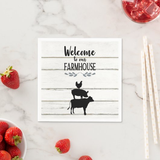 Boerderij servetten (Insitu)