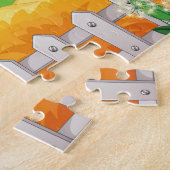 Boerderij Sheep Chicken Baby Duck Puzzle Legpuzzel (Zijkant)