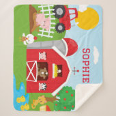 Boerderij sherpa deken (Voorkant)