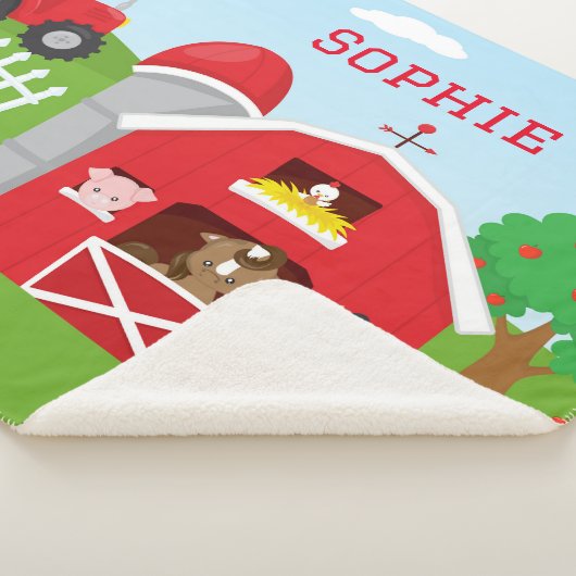 Boerderij sherpa deken (3/4)