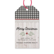 Boerderij Shiplap & Buffalo Check Kerstmis