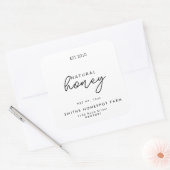 Boerderij shop honingpot etiket kleine onderneming (Envelop)