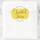 Boerderij shop honingpot etiket kleine onderneming (Tas)