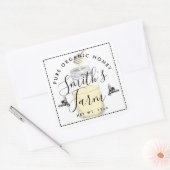 Boerderij shop honingpot etiket kleine onderneming (Envelop)