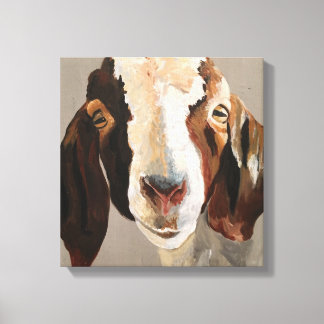 Boerderij Show Geitenschilderij Muurkunst op Canva Canvas Afdruk