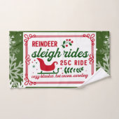 Boerderij Sneeuwvlokken, vers Bad Handdoek (Handdoek)