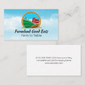 Boerderij | stallandschap visitekaartje (Voorkant / Achterkant)