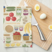 Boerderij standaard theedoek (Quarter Fold)