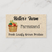 Boerderij standaard visitekaartje (Voorkant)