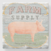 Boerderij Stenen Onderzetter (Voorkant)